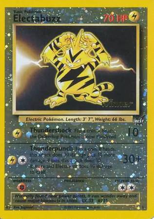 Electabuzz (Winner) [Best of Promos] | Chromatic Games