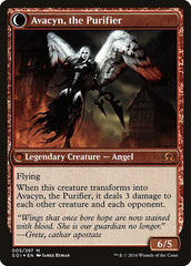 Archangel Avacyn // Avacyn, the Purifier [Shadows over Innistrad Prerelease Promos] | Chromatic Games