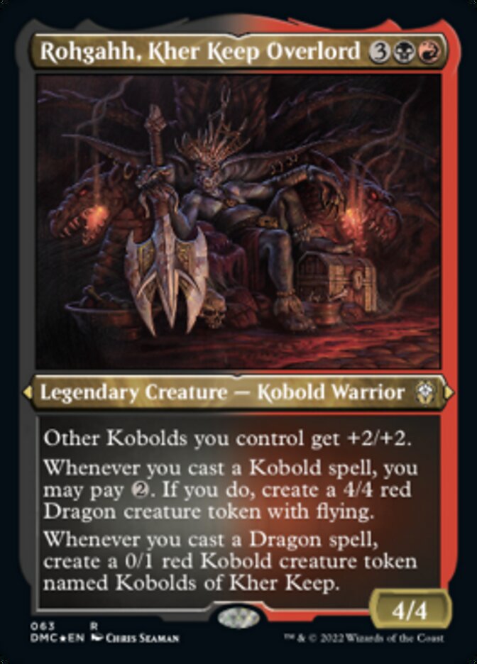 Rohgahh, Kher Keep Overlord (Foil Etched) [Dominaria United Commander] | Chromatic Games