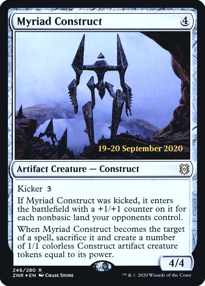 Myriad Construct [Zendikar Rising Prerelease Promos] | Chromatic Games