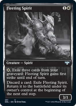 Fleeting Spirit [Innistrad: Double Feature] | Chromatic Games