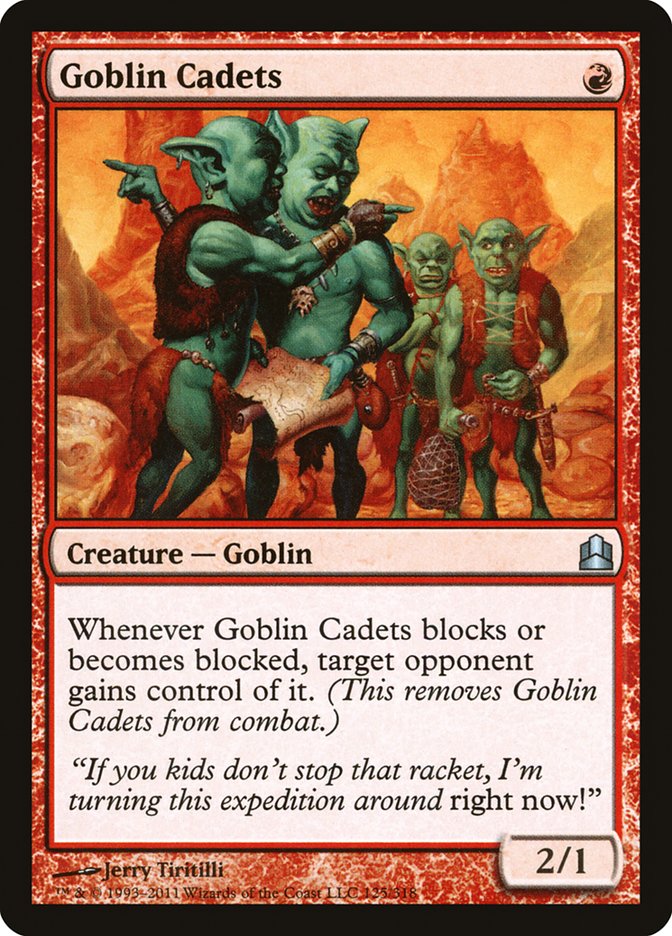 Goblin Cadets [Commander 2011] | Chromatic Games