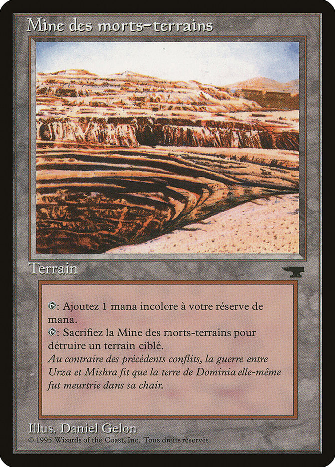 Strip Mine (French) - "Mine des morts-terrains" [Renaissance] | Chromatic Games