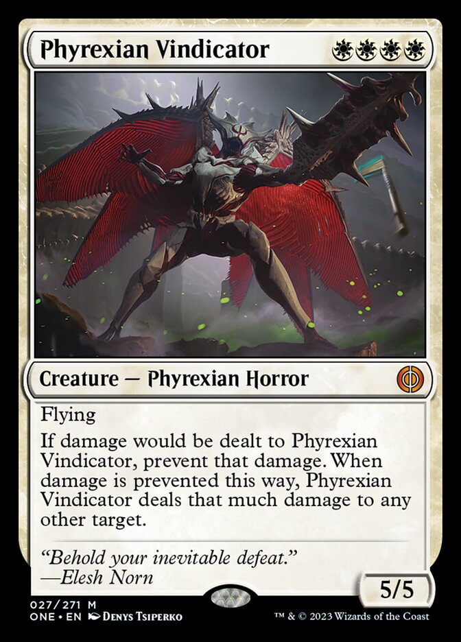 Phyrexian Vindicator [Phyrexia: All Will Be One] | Chromatic Games