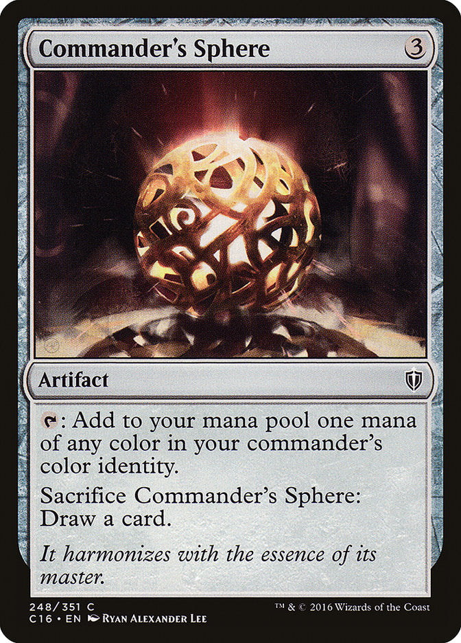 Commander's Sphere [Commander 2016] | Chromatic Games