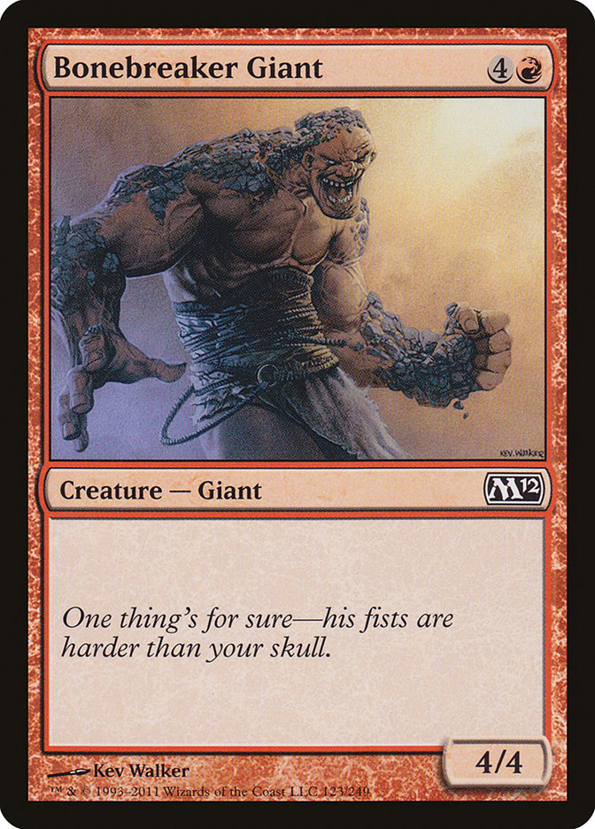 Bonebreaker Giant [Magic 2012] | Chromatic Games