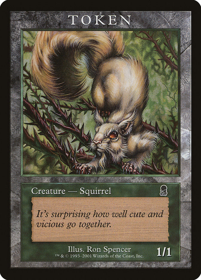 Squirrel Token [Magic Player Rewards 2002] | Chromatic Games