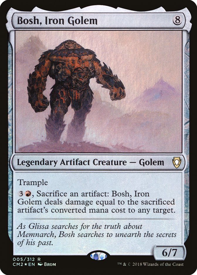 Bosh, Iron Golem [Commander Anthology Volume II] | Chromatic Games