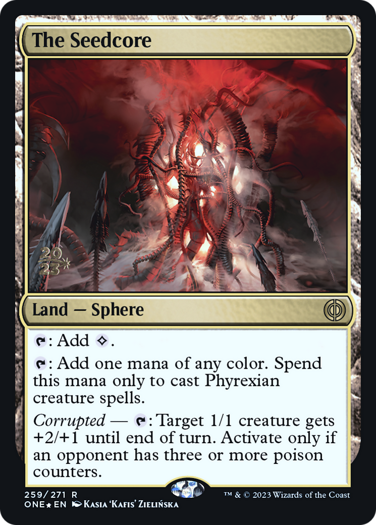 The Seedcore [Phyrexia: All Will Be One Prerelease Promos] | Chromatic Games