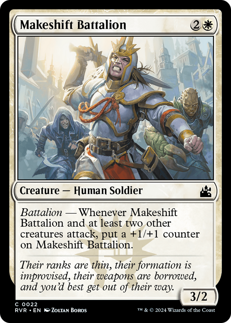 Makeshift Battalion [Ravnica Remastered] | Chromatic Games