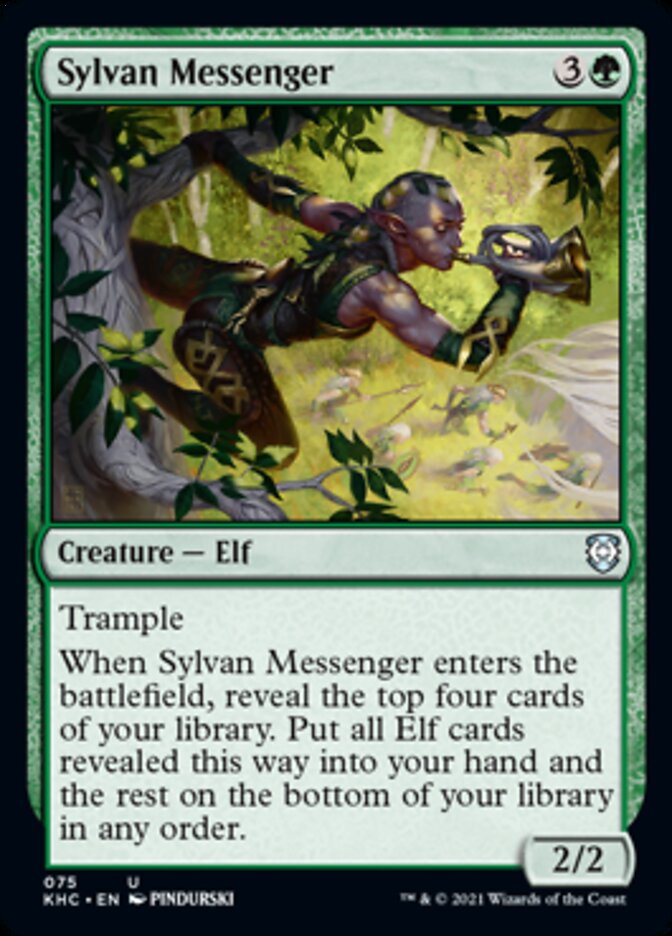 Sylvan Messenger [Kaldheim Commander] | Chromatic Games