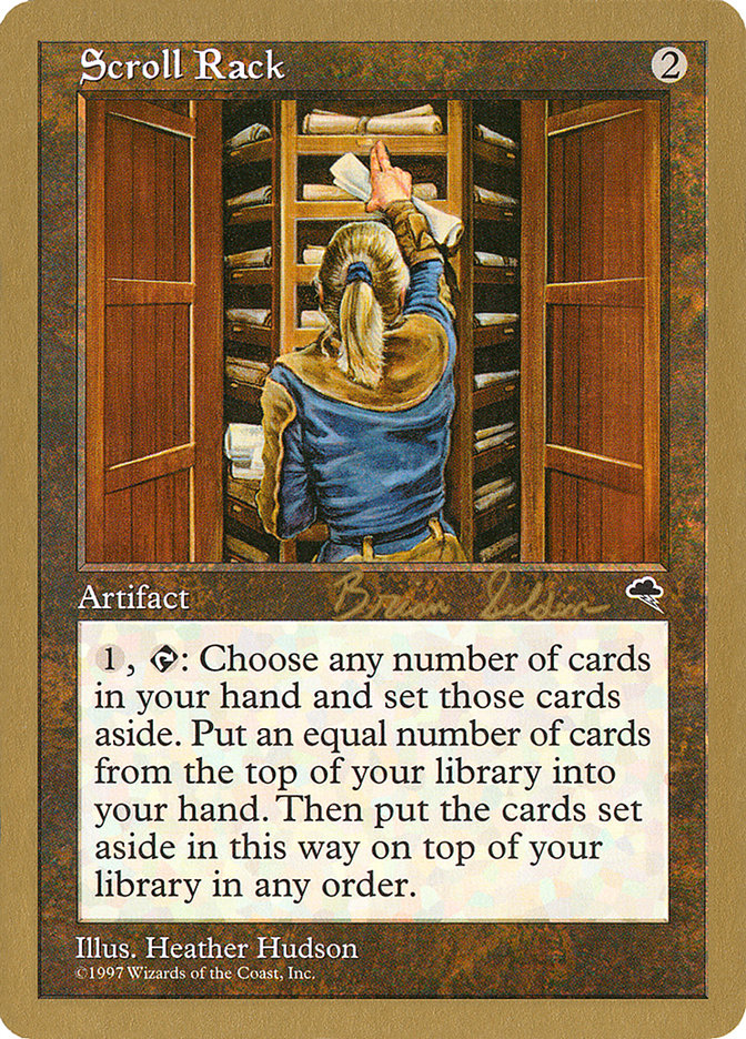 Scroll Rack (Brian Selden) [World Championship Decks 1998] | Chromatic Games