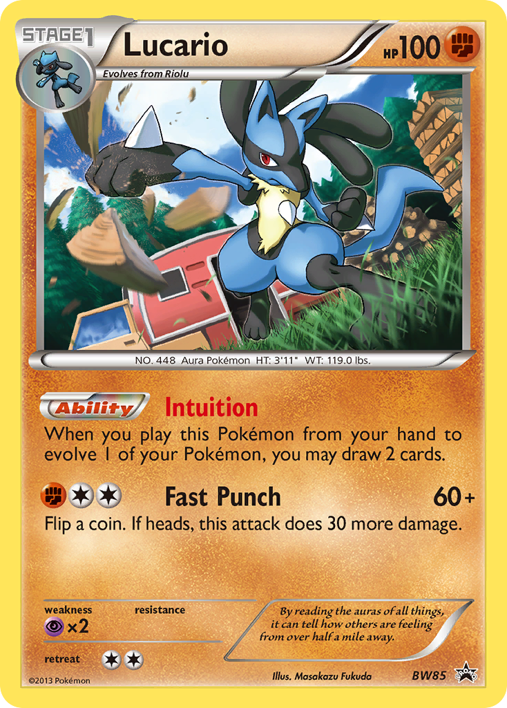 Lucario [BW Black Star Promos] | Chromatic Games