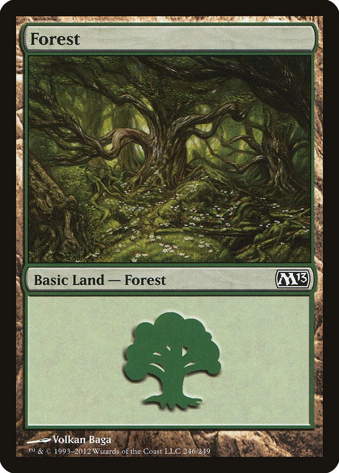 Forest (246) [Magic 2013] | Chromatic Games