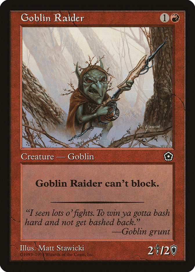 Goblin Raider [Portal Second Age] | Chromatic Games