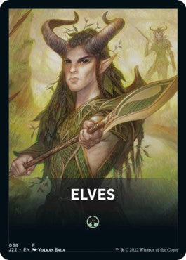 Elves Theme Card [Jumpstart 2022 Front Cards] | Chromatic Games