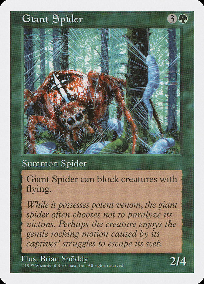 Giant Spider [Fifth Edition] | Chromatic Games