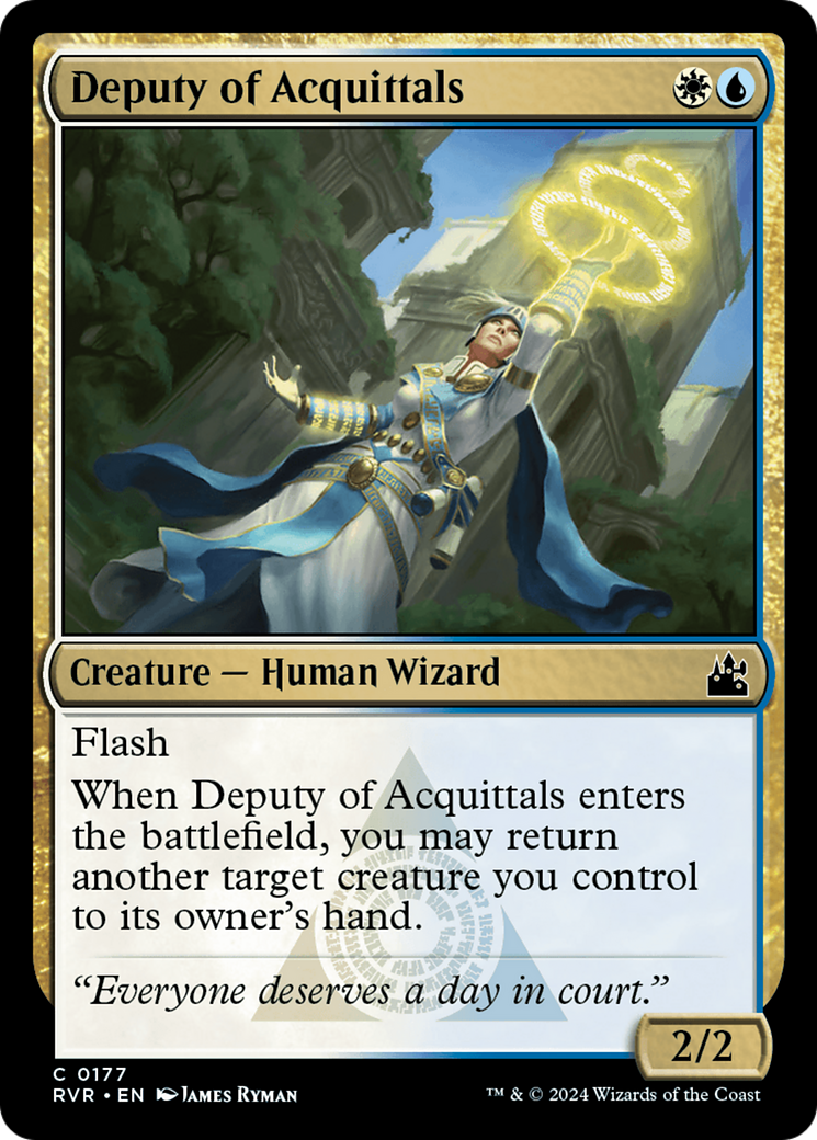 Deputy of Acquittals [Ravnica Remastered] | Chromatic Games