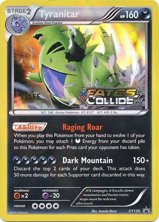 Tyranitar (Staff) [XY Black Star Promos] | Chromatic Games