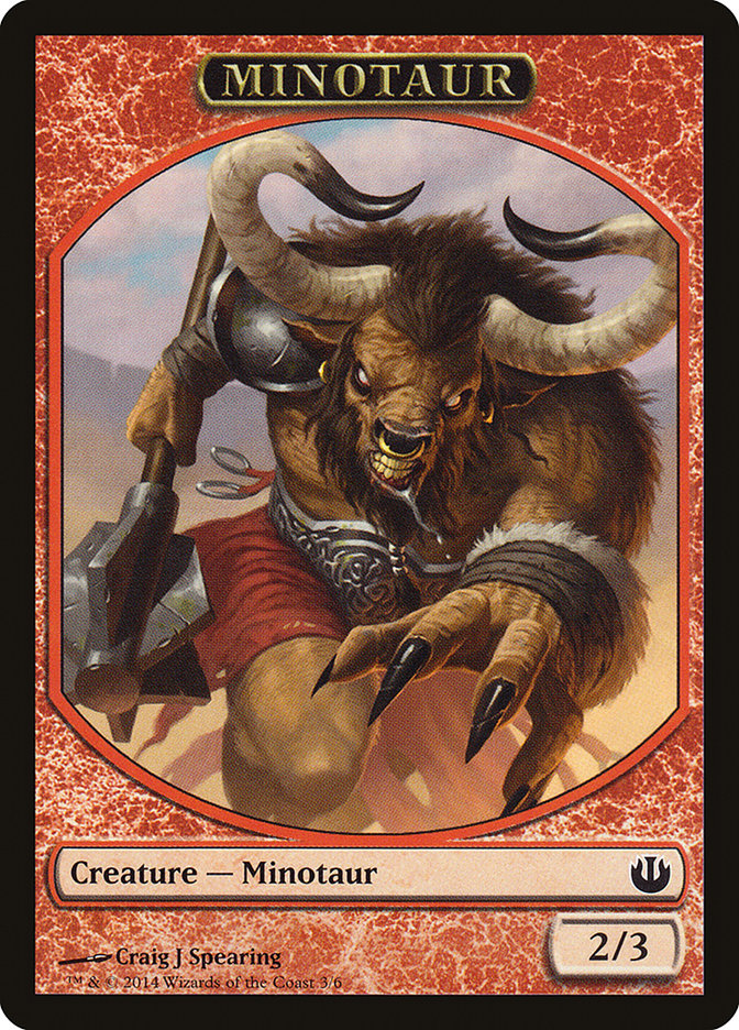 Minotaur Token [Journey into Nyx Tokens] | Chromatic Games