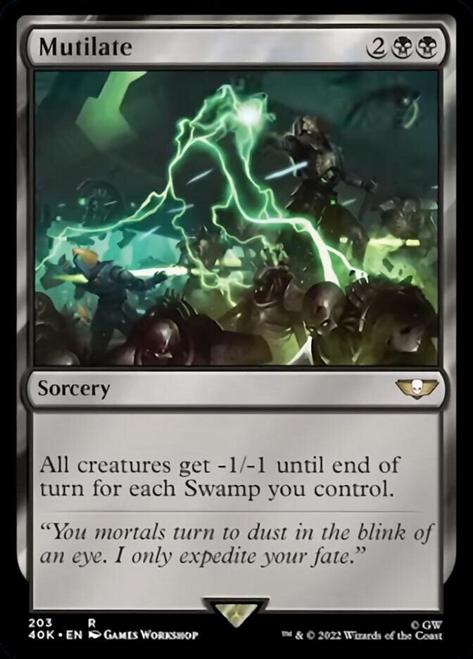Mutilate [Warhammer 40,000] | Chromatic Games
