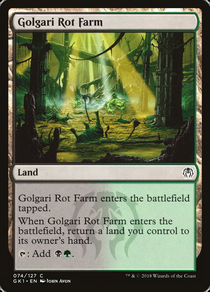 Golgari Rot Farm [Guilds of Ravnica Guild Kit] | Chromatic Games