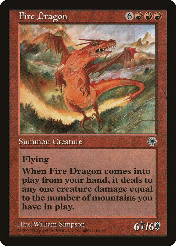 Fire Dragon [Portal] | Chromatic Games