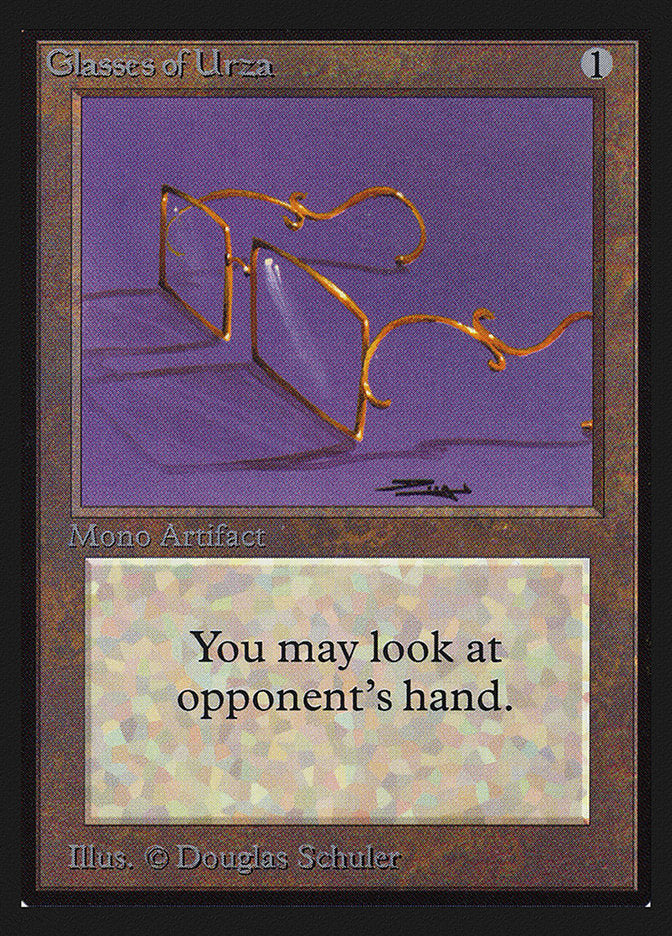 Glasses of Urza [International Collectors' Edition] | Chromatic Games