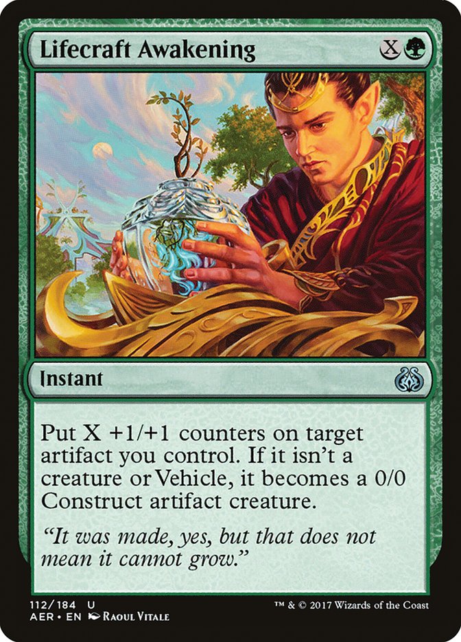 Lifecraft Awakening [Aether Revolt] | Chromatic Games