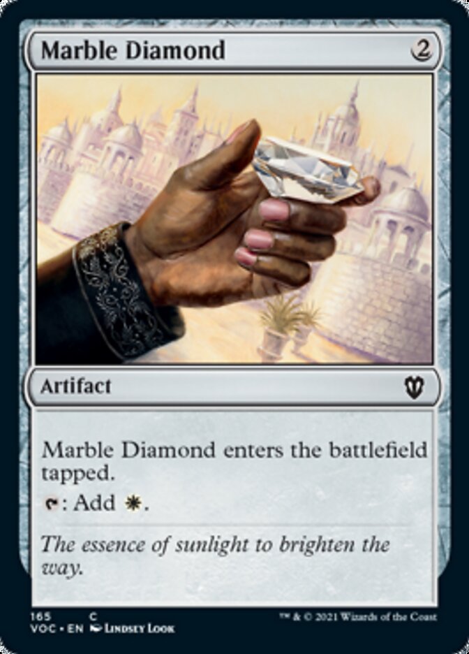 Marble Diamond [Innistrad: Crimson Vow Commander] | Chromatic Games