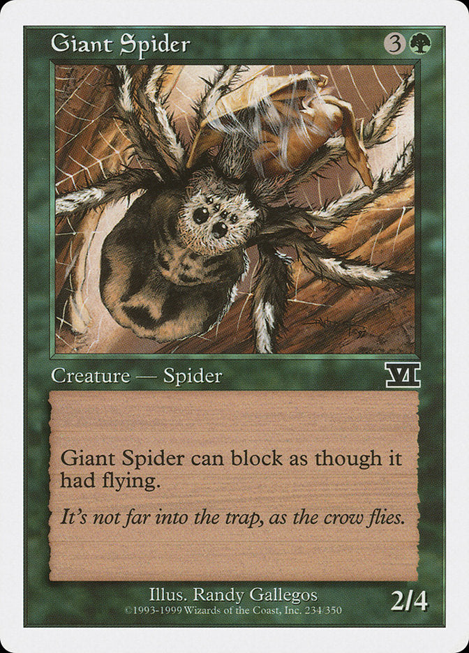 Giant Spider [Classic Sixth Edition] | Chromatic Games