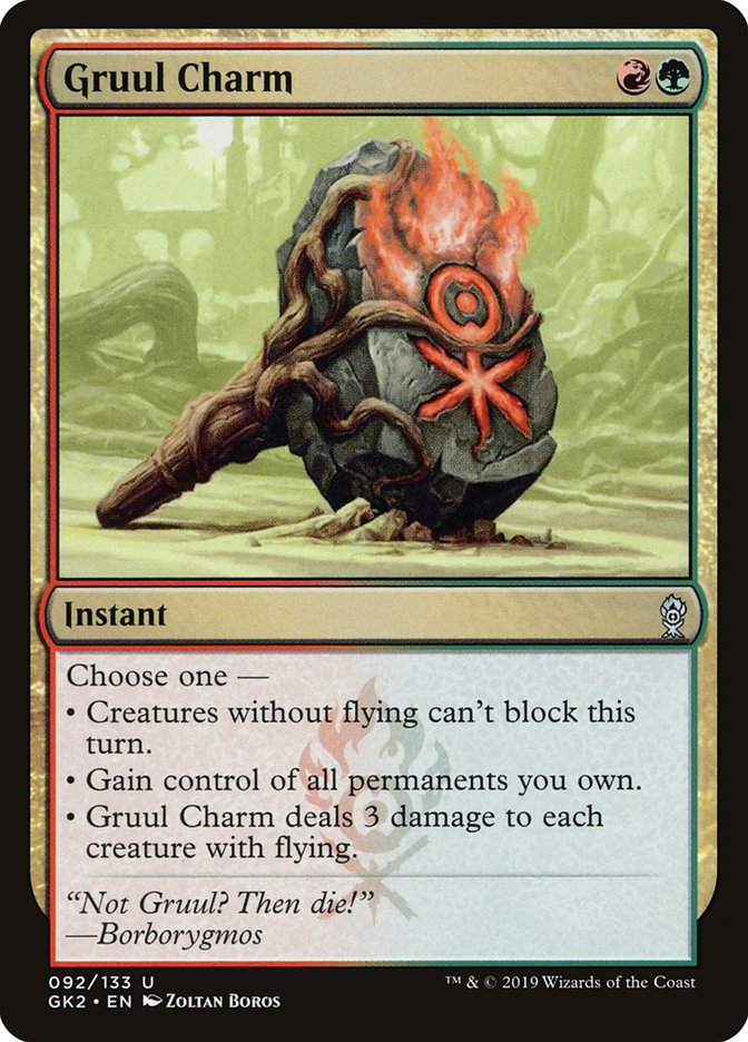 Gruul Charm [Ravnica Allegiance Guild Kit] | Chromatic Games