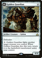 Golden Guardian // Gold-Forge Garrison [Rivals of Ixalan Prerelease Promos] | Chromatic Games