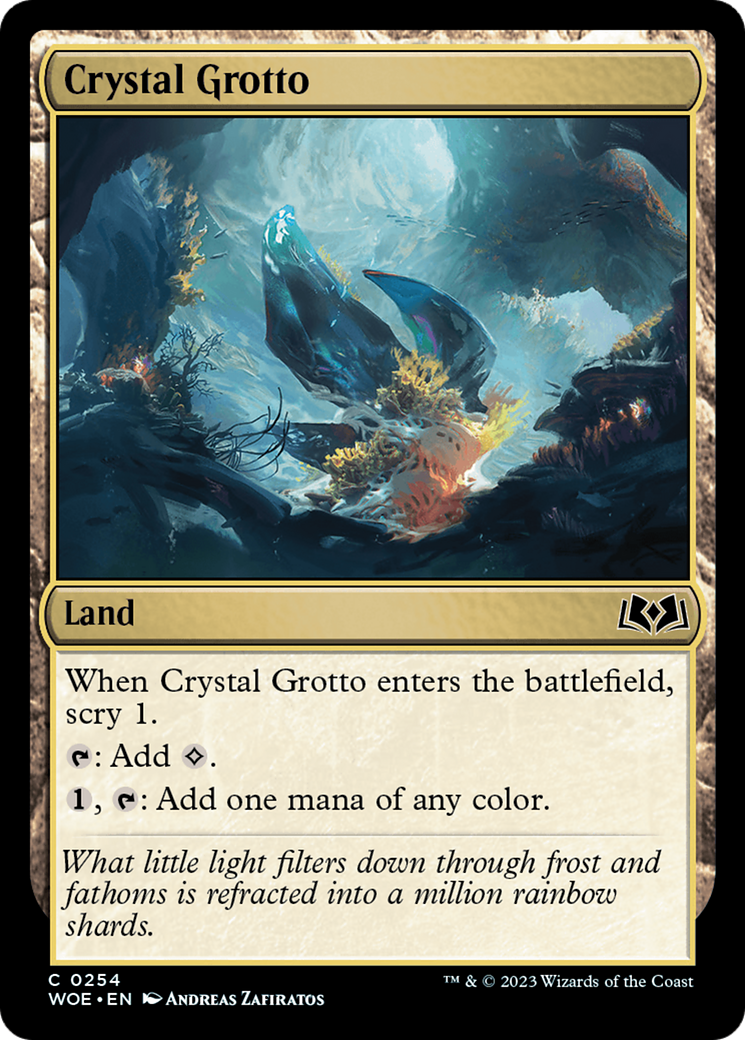 Crystal Grotto [Wilds of Eldraine] | Chromatic Games