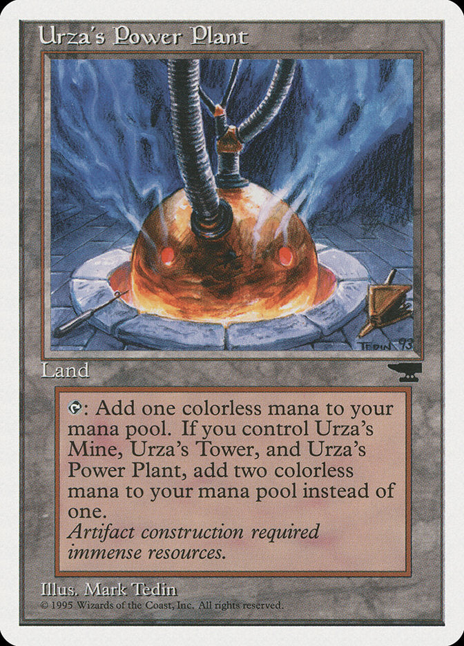 Urza's Power Plant (Heated Sphere) [Chronicles] | Chromatic Games