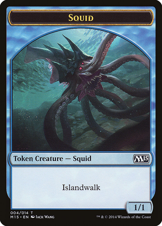 Squid Token [Magic 2015 Tokens] | Chromatic Games