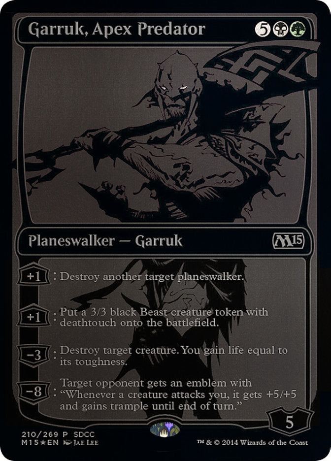 Garruk, Apex Predator [San Diego Comic-Con 2014] | Chromatic Games