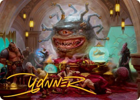 Xanathar, Guild Kingpin Art Card (Gold-Stamped Signature) [Dungeons & Dragons: Adventures in the Forgotten Realms Art Series] | Chromatic Games