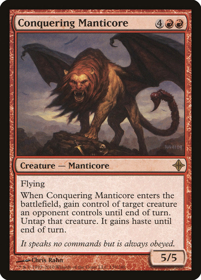 Conquering Manticore [Rise of the Eldrazi] | Chromatic Games