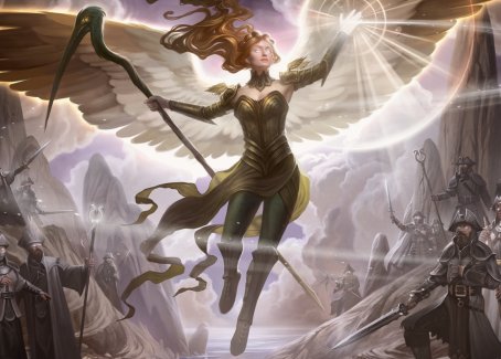 Sigarda's Splendor Art Card [Innistrad: Midnight Hunt Art Series] | Chromatic Games