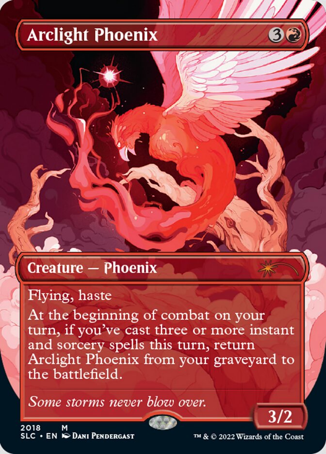 Arclight Phoenix (Borderless) [Secret Lair 30th Anniversary Countdown Kit] | Chromatic Games