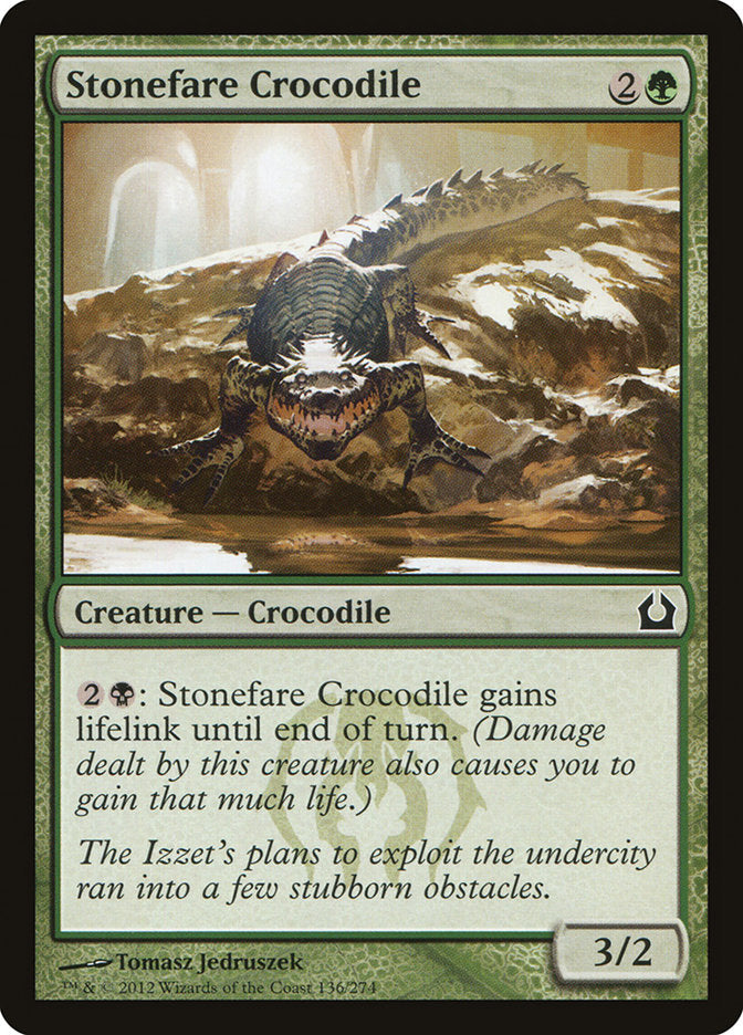 Stonefare Crocodile [Return to Ravnica] | Chromatic Games