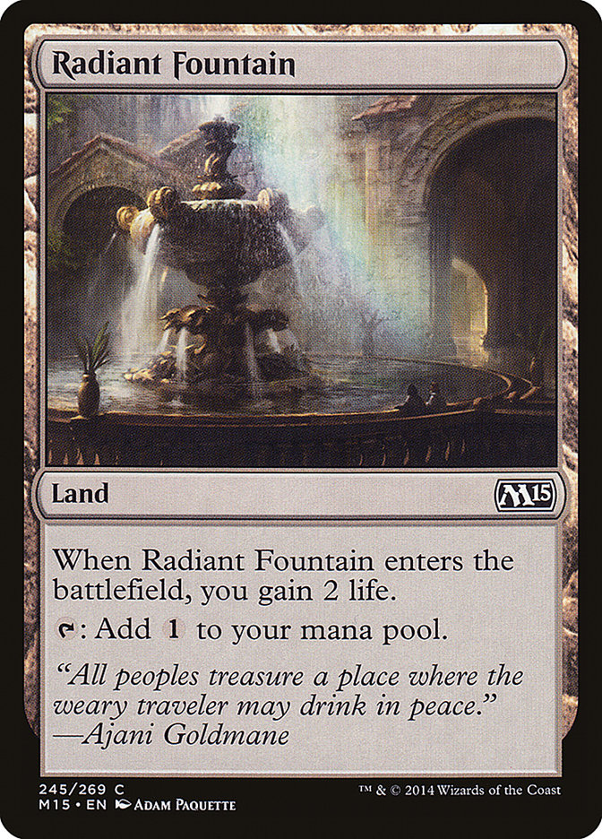 Radiant Fountain [Magic 2015] | Chromatic Games