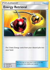 Energy Retrieval (116/149) [Sun & Moon: Base Set] | Chromatic Games