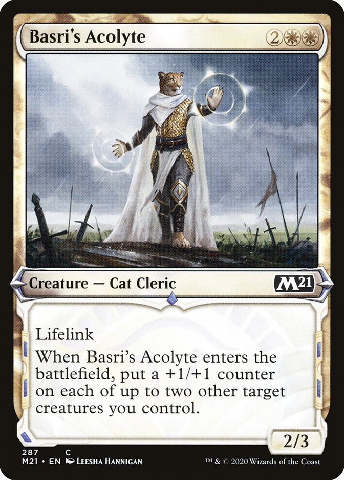 Basri's Acolyte (Showcase) [Core Set 2021] | Chromatic Games