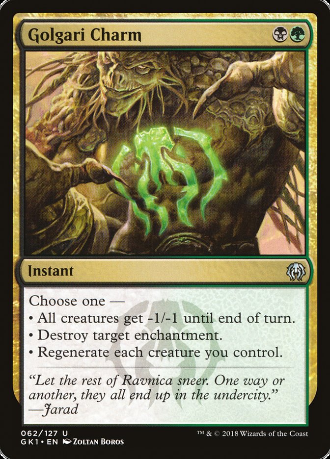 Golgari Charm [Guilds of Ravnica Guild Kit] | Chromatic Games