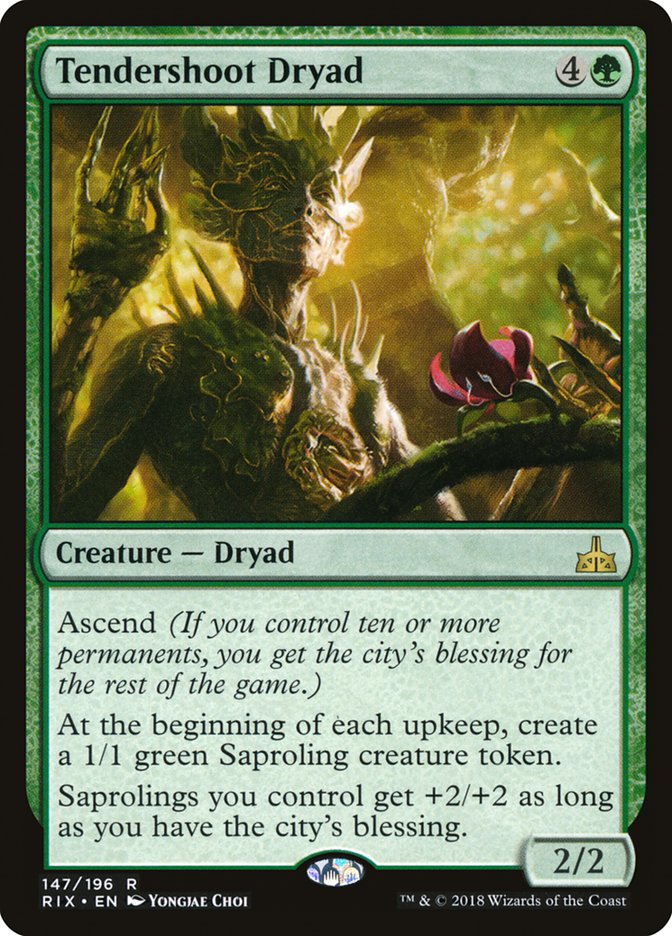 Tendershoot Dryad [Rivals of Ixalan] | Chromatic Games