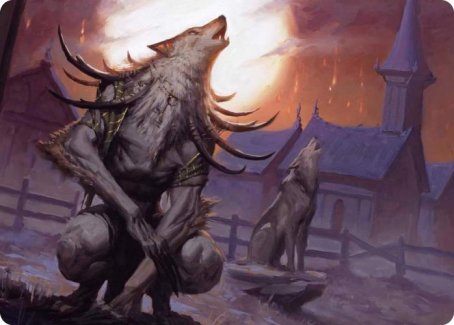 Lord of the Ulvenwald Art Card [Innistrad: Midnight Hunt Art Series] | Chromatic Games