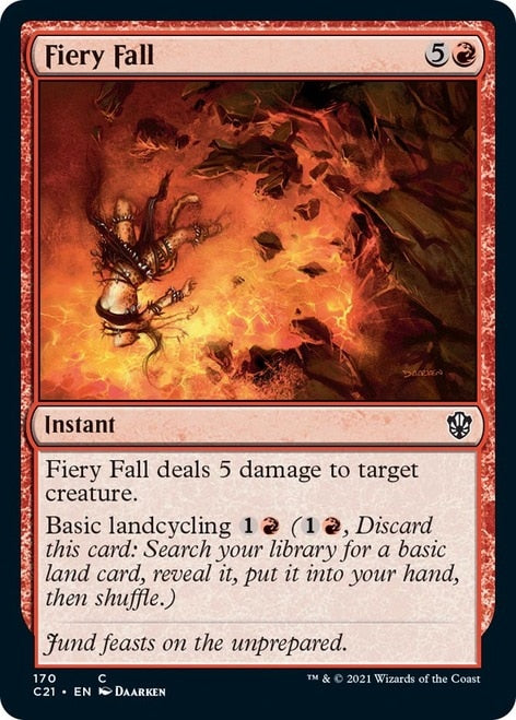 Fiery Fall [Commander 2021] | Chromatic Games