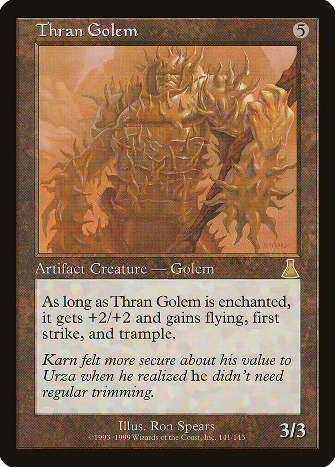 Thran Golem [Urza's Destiny] | Chromatic Games